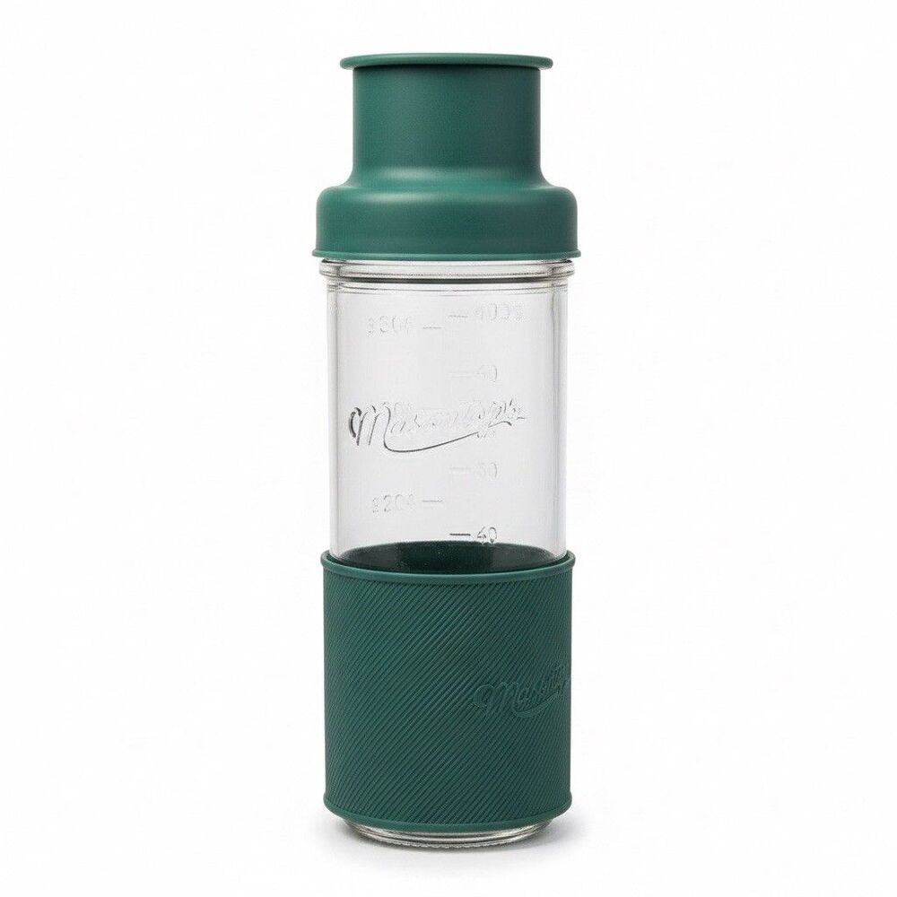 Masontops Cocktail Martini Shaker Set Glass Mason Jar Drink Shaker
